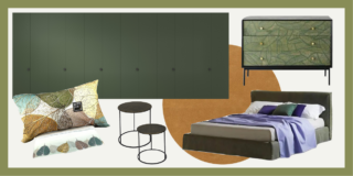 Arredare la camera: 7 abbinamenti diversi per letto, armadio, tappeto, comodino, cassettiera e lenzuola