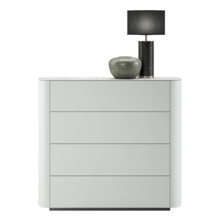 La cassettiera bianca Side di Caccaro ha i fianchi tondi e la struttura in laccato opaco bianconeve che la rende un pezzo senza tempo; è completamente personalizzabile. Misura L 110 x P 45,5 x H 99 cm. Prezzo 2.325 euro + IVA. www.caccaro.com La cassettiera bianca Side di Caccaro ha i fianchi tondi e la struttura in laccato opaco bianconeve che la rende un pezzo senza tempo; è completamente personalizzabile. Misura L 110 x P 45,5 x H 99 cm. Prezzo 2.325 euro + IVA. www.caccaro.com