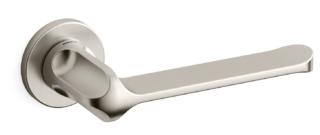 MM80 design Marcello Morandini, maniglia finitura nickel satinato