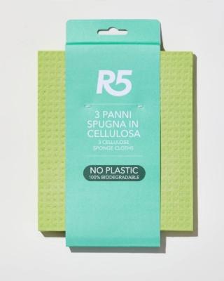 I panni spugna realizzati con cellulosa di origine vegetale, sono ideali per la pulizia di tutte le superfici della casa, super assorbenti, delicati sulle superfici e dalla lunga durata. Sono 100% biodegradabili. Set di 3 pezzi, 3,5 euro. www.r5living.com I panni spugna realizzati con cellulosa di origine vegetale, sono ideali per la pulizia di tutte le superfici della casa, super assorbenti, delicati sulle superfici e dalla lunga durata. Sono 100% biodegradabili. Set di 3 pezzi, 3,5 euro. www.r5living.com