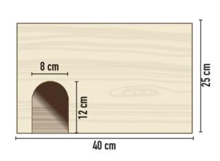 parete frontale rifugio riccio parete frontale rifugio riccio