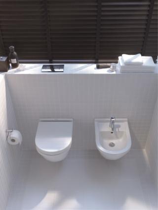 vaso e bidet sospesi Compact serie Starck 3 di Duravit vaso e bidet sospesi Compact serie Starck 3 di Duravit