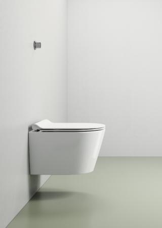 vaso sospeso Kube X di GSI con smalto Extraglaze® Antibacterial vaso sospeso Kube X di GSI con smalto Extraglaze® Antibacterial