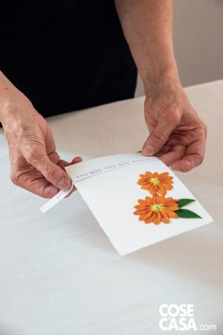 piegare striscia scritta