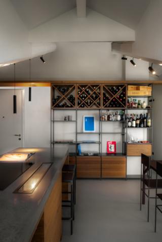 mansarda total white cucina mansarda total white cucina