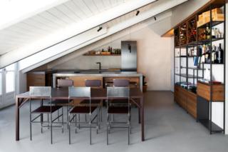 mansarda total white cucina mansarda total white cucina