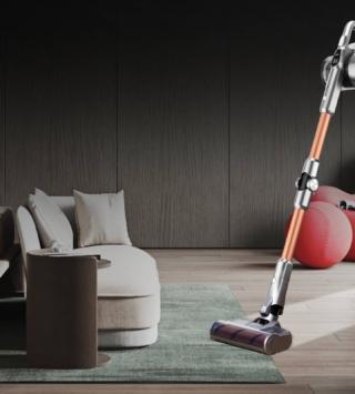 Riconosce il tipo di superficie su cui lavora e adatta la potenza automaticamente la scopa elettrica cordless H9 Pro di Jimmy, dotata di filtro HEPA-13, tecnologia ciclonica, motore digitale brushless ad alta velocità e autonomia fino a 80 minuti. È fornita con un kit completo di 9 accessori per raggiungere e pulire ogni tipo di superficie. Misura L 31 x P 29 x H 67 cm. Prezzo 439 euro. http://www.jimmyitalia.it Riconosce il tipo di superficie su cui lavora e adatta la potenza automaticamente la scopa elettrica cordless H9 Pro di Jimmy, dotata di filtro HEPA-13, tecnologia ciclonica, motore digitale brushless ad alta velocità e autonomia fino a 80 minuti. È fornita con un kit completo di 9 accessori per raggiungere e pulire ogni tipo di superficie. Misura L 31 x P 29 x H 67 cm. Prezzo 439 euro. http://www.jimmyitalia.it