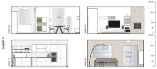 con recupero pavimento SEZIONI A con recupero pavimento SEZIONI A