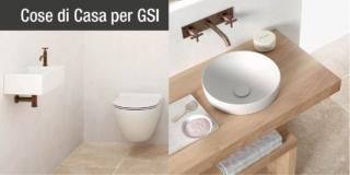 Più personalità al bagno, anche con ceramica opaca e colorata e sanitari di dimensioni contenute