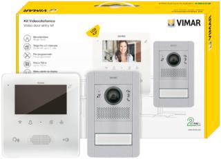 packaging sostenibile del kit videocitofonico monofamiliare K7559G.01 di Vimar packaging sostenibile del kit videocitofonico monofamiliare K7559G.01 di Vimar