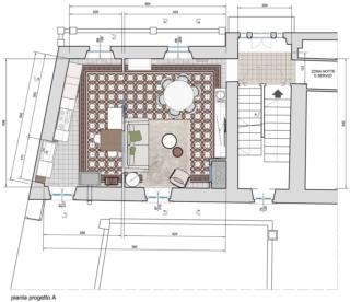ristrutturazione con recupero pavimento PROGETTO A ristrutturazione con recupero pavimento PROGETTO A