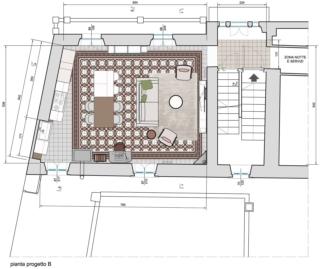 ristrutturazione con recupero pavimento PROGETTO B ristrutturazione con recupero pavimento PROGETTO B