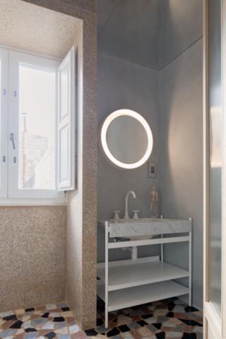 Casa Bottega bagno con miscelatore Maxima bianco di Fima Casa Bottega bagno con miscelatore Maxima bianco di Fima