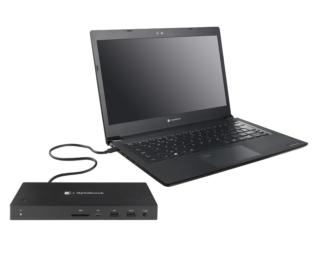 La Dock USB-C di Dynabook permette di avere a disposizione tutte le porte di cui si ha bisogno, tra cui 2 USB Type-C (una per il collegamento al PC), 4 USB 3.0 (2 porte USB 3.1 Gen2 e 2 porte USB 3.1 Gen1), 1 slot per scheda SD, 1 porta per presa CC-IN. Inoltre, la nuova Docking station di Dynabook può supportare fino a 3 display grazie alle porte HDMI, DisplayPort e VGA. Si connette al PC con un solo cavo, consentendone al contempo anche il caricamento. Prezzo 209,90. www.dynabook.com La Dock USB-C di Dynabook permette di avere a disposizione tutte le porte di cui si ha bisogno, tra cui 2 USB Type-C (una per il collegamento al PC), 4 USB 3.0 (2 porte USB 3.1 Gen2 e 2 porte USB 3.1 Gen1), 1 slot per scheda SD, 1 porta per presa CC-IN. Inoltre, la nuova Docking station di Dynabook può supportare fino a 3 display grazie alle porte HDMI, DisplayPort e VGA. Si connette al PC con un solo cavo, consentendone al contempo anche il caricamento. Prezzo 209,90. www.dynabook.com
