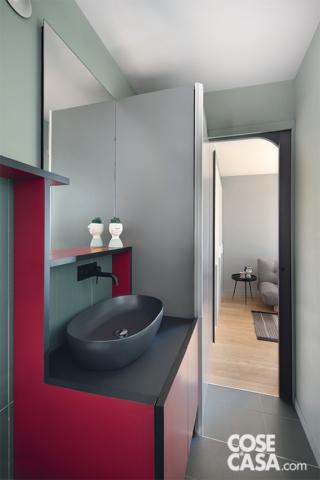 bagno con lavabo grigio nero bagno con lavabo grigio nero