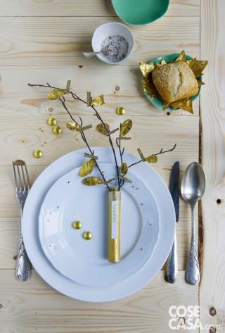 segnaposto foglia oro segnaposto foglia oro