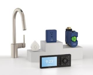 Moen Smart Water è un sistema integrato che offre ai consumatori la possibilità di monitorare l'utilizzo dell'acqua e rilevare perdite nei tubi, 24 ore su 24, 7 giorni su 7. Consente, inoltre, di chiudere automaticamente l'acqua prima che si verifichi una perdita che danneggi la casa, oltre a controllare la temperatura e la quantità di acqua di cui si ha bisogno direttamente nell'app. Questi dati raccolti aiutano gli utenti a stabilire obiettivi di conservazione e ad essere più attenti alle risorse. Dall'app è possibile impostare comandi per controllare la temperatura specifica e la quantità di acqua erogata dal proprio rubinetto, oltre a personalizzare i gesti preferiti per il funzionamento dei rubinetti intelligenti con Motion Control. Si possono collegare i dispositivi Moen Smart Water alla propria piattaforma di casa intelligente e utilizzare i propri altoparlanti intelligenti per attivare i dispositivi, controllare la temperatura dell'acqua ed erogare quantità specifiche per interazioni completamente senza contatto. www.moen.com Moen Smart Water è un sistema integrato che offre ai consumatori la possibilità di monitorare l'utilizzo dell'acqua e rilevare perdite nei tubi, 24 ore su 24, 7 giorni su 7. Consente, inoltre, di chiudere automaticamente l'acqua prima che si verifichi una perdita che danneggi la casa, oltre a controllare la temperatura e la quantità di acqua di cui si ha bisogno direttamente nell'app. Questi dati raccolti aiutano gli utenti a stabilire obiettivi di conservazione e ad essere più attenti alle risorse. Dall'app è possibile impostare comandi per controllare la temperatura specifica e la quantità di acqua erogata dal proprio rubinetto, oltre a personalizzare i gesti preferiti per il funzionamento dei rubinetti intelligenti con Motion Control. Si possono collegare i dispositivi Moen Smart Water alla propria piattaforma di casa intelligente e utilizzare i propri altoparlanti intelligenti per attivare i dispositivi, controllare la temperatura dell'acqua ed erogare quantità specifiche per interazioni completamente senza contatto. www.moen.com