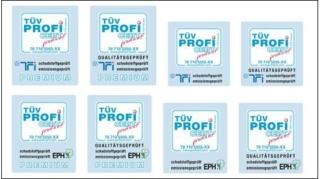 certificazione TÜV PROFiCERT-product Interior