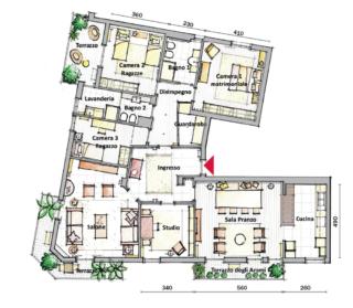 planimetria casa 200 mq planimetria casa 200 mq