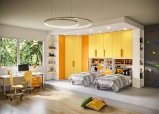 Permette di accogliere comodamente due fratelli la scrivania della composizione CM 236 della Linea Job di Giessegi: ha il piano in nobilitato bianco e le gambe squadrate in metallo. Misura L 180 x P 80 x H 74 cm. Prezzo su richiesta. www.giessegi.it Permette di accogliere comodamente due fratelli la scrivania della composizione CM 236 della Linea Job di Giessegi: ha il piano in nobilitato bianco e le gambe squadrate in metallo. Misura L 180 x P 80 x H 74 cm. Prezzo su richiesta. www.giessegi.it