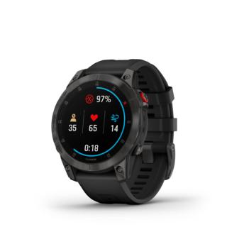 Garmin Epix di Garmin è il nuovo premium active smartwatch con schermo display touchscreen Amoled always-on. Con funzioni multisport, prevede anche opzioni per un monitoraggio quotidiano della forma fisica, allenamenti personalizzati, mappe e opzioni di navigazione outdoor. Infine, smart notification, musica e pagamenti contactless con Garmin Pay. Prezzo 899,99 euro. www.garmin.com Garmin Epix di Garmin è il nuovo premium active smartwatch con schermo display touchscreen Amoled always-on. Con funzioni multisport, prevede anche opzioni per un monitoraggio quotidiano della forma fisica, allenamenti personalizzati, mappe e opzioni di navigazione outdoor. Infine, smart notification, musica e pagamenti contactless con Garmin Pay. Prezzo 899,99 euro. www.garmin.com