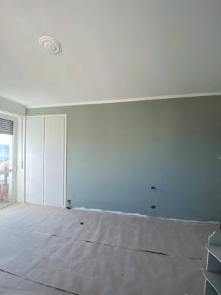 camera matrimoniale con parete dipinta verdino camera matrimoniale con parete dipinta verdino