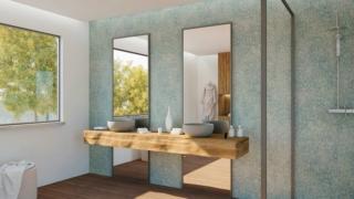 La carta da parati Rain di Ambientha, design Maryam Lamei (www.ambientha.com) ha un delicato pattern dalle tonalità morbide, e il supporto in fibra di vetro Wet (con trattamento impermeabilizzante) che la rende adatta agli ambienti umidi. La carta da parati Rain di Ambientha, design Maryam Lamei (www.ambientha.com) ha un delicato pattern dalle tonalità morbide, e il supporto in fibra di vetro Wet (con trattamento impermeabilizzante) che la rende adatta agli ambienti umidi.