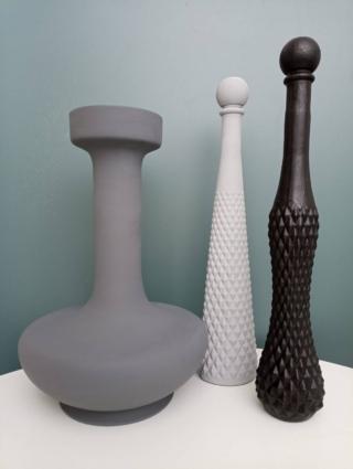 Bottiglie dipinte dopo