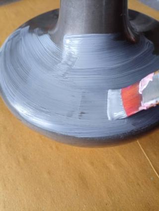 Bottiglie dipinte fondo aggrappante