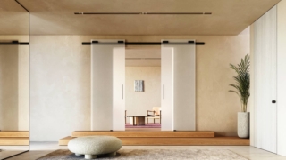 Cristal Air 2 è l’elegante porta da interni in vetro, ideale per dividere la zona giorno o negli uffici. Offre la massima personalizzazione con un'ampia scelta di cristalli dai trasparenti bianchi ai decorati fino ai riflettenti. Oltre alla scelta del vetro è possibile scegliere anche il colore della ferramenta tra laccati base, alluminio e metallizzati. In foto è proposta ad anta doppia nella misura 120x290 cm e il prezzo è 3.949 euro + Iva www.ferrerolegno.it Cristal Air 2 è l’elegante porta da interni in vetro, ideale per dividere la zona giorno o negli uffici. Offre la massima personalizzazione con un'ampia scelta di cristalli dai trasparenti bianchi ai decorati fino ai riflettenti. Oltre alla scelta del vetro è possibile scegliere anche il colore della ferramenta tra laccati base, alluminio e metallizzati. In foto è proposta ad anta doppia nella misura 120x290 cm e il prezzo è 3.949 euro + Iva www.ferrerolegno.it