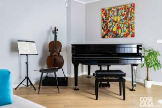 area musica in mini appartamento area musica in mini appartamento