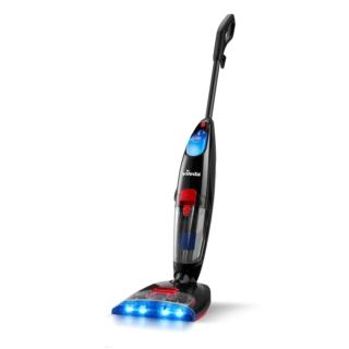 JetClean 3in1 di Vileda aspira polvere, sporco e liquidi, lava ed asciuga tutti i tipi di pavimento. È dotato di un sistema a due serbatoi separati (uno per l’acqua pulita e l’altro per l’acqua sporca) e ha cavo lungo 7 m per pulire agevolmente anche aree più grandi. Il rullo di pulizia rotante è realizzato in microfibra con strisce abrasive e rimuove oltre il 99% dei batteri e virus anche solo con acqua. Misura L 26 x P 27 x H 124 cm. Prezzo 179,90 euro. www.vileda.it JetClean 3in1 di Vileda aspira polvere, sporco e liquidi, lava ed asciuga tutti i tipi di pavimento. È dotato di un sistema a due serbatoi separati (uno per l’acqua pulita e l’altro per l’acqua sporca) e ha cavo lungo 7 m per pulire agevolmente anche aree più grandi. Il rullo di pulizia rotante è realizzato in microfibra con strisce abrasive e rimuove oltre il 99% dei batteri e virus anche solo con acqua. Misura L 26 x P 27 x H 124 cm. Prezzo 179,90 euro. www.vileda.it