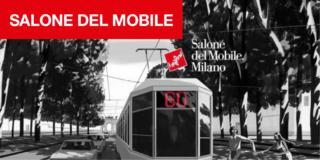 Il secondo manifesto che annuncia la sessantesima edizione del Salone del Mobile.Milano