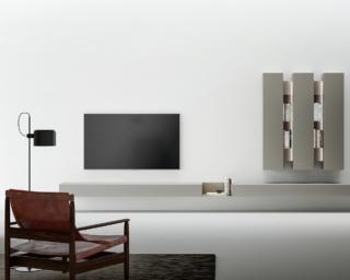 Sistema Wallover® di Caccaro, parete tv Sistema Wallover® di Caccaro, parete tv