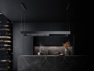 Premiato non solo con il Good Design® Award 2021, ma anche con Iconic Award e German Design Award, Light di Falmec è caratterizzata da un corpo aspirante ultra compatto di soli 10 cm contenuto in una soluzione dal design minimale e sofisticato. È dotata di tecnologia Multi-Air ideata da Falmec, in cui la potenza aspirante, normalmente concentrata su un motore, viene distribuita in più motori di piccola dimensione, per garantire così la stessa efficacia aspirante in un volume estremamente ridotto. A isola dal grande impatto scenografico, si compone di un elemento centrale in vetro fumé temperato, disponibile nelle versioni da 120 cm o 180 cm, e di due profili laterali in alluminio satinato anodizzato nero che integrano strip LED, per una luce che si diffonde lungo tutto il perimetro inferiore dei due componenti. www.falmec.it Premiato non solo con il Good Design® Award 2021, ma anche con Iconic Award e German Design Award, Light di Falmec è caratterizzata da un corpo aspirante ultra compatto di soli 10 cm contenuto in una soluzione dal design minimale e sofisticato. È dotata di tecnologia Multi-Air ideata da Falmec, in cui la potenza aspirante, normalmente concentrata su un motore, viene distribuita in più motori di piccola dimensione, per garantire così la stessa efficacia aspirante in un volume estremamente ridotto. A isola dal grande impatto scenografico, si compone di un elemento centrale in vetro fumé temperato, disponibile nelle versioni da 120 cm o 180 cm, e di due profili laterali in alluminio satinato anodizzato nero che integrano strip LED, per una luce che si diffonde lungo tutto il perimetro inferiore dei due componenti. www.falmec.it