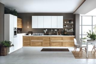 La composizione angolare Twin di Arrex Le Cucine, con ante lisce e a telaio, è in finitura legno Okobo Natural e laminato White. Il piano di lavoro è in Unicolor Bianco Dax Stone. Una base da L 60 x P 57 x H 72 cm costa 141 euro + Iva. www.arrex.it La composizione angolare Twin di Arrex Le Cucine, con ante lisce e a telaio, è in finitura legno Okobo Natural e laminato White. Il piano di lavoro è in Unicolor Bianco Dax Stone. Una base da L 60 x P 57 x H 72 cm costa 141 euro + Iva. www.arrex.it