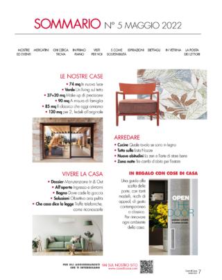 sommario cose di casa maggio 2022 sommario cose di casa maggio 2022