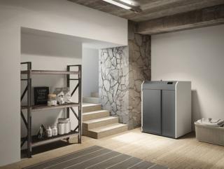 Caldaia a pellet Experta di Edilkamin Caldaia a pellet Experta di Edilkamin