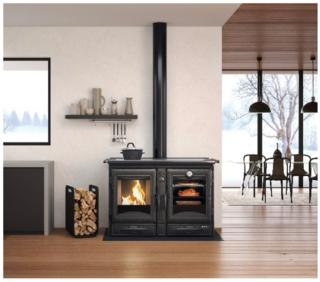 Cucina a legna Alaska di La Nordica Extraflame Cucina a legna Alaska di La Nordica Extraflame