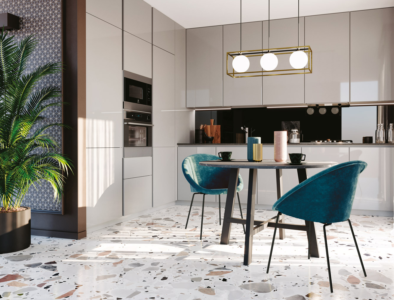 Nella composizione angolare Pratica 13 di La Casa Moderna i pensili Maxi e le sovracolonne fino al soffitto permettono di sfruttare completamente lo spazio disponibile. Le ante lisce e prive di maniglie in laccato lucido in una tonalità chiara danno vita ad una superficie continua e uniforme, che non appensantisce l'ambiente. Un modulo base da 60 cm con anta, apertura a gola, zoccolo, prezzo a partire da 385 euro. www.lacasamoderna.com Nella composizione angolare Pratica 13 di La Casa Moderna i pensili Maxi e le sovracolonne fino al soffitto permettono di sfruttare completamente lo spazio disponibile. Le ante lisce e prive di maniglie in laccato lucido in una tonalità chiara danno vita ad una superficie continua e uniforme, che non appensantisce l'ambiente. Un modulo base da 60 cm con anta, apertura a gola, zoccolo, prezzo a partire da 385 euro. www.lacasamoderna.com