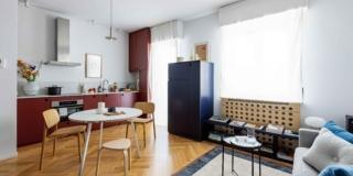 Mini appartamento da single, 45 mq superfunzionali