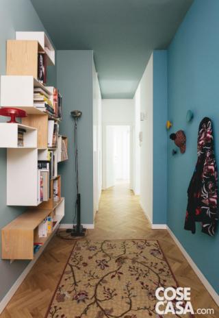 ingresso corridoio pareti azzurre ingresso corridoio pareti azzurre