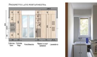 prospetto lato finestra prospetto lato finestra