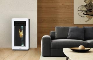 Stufa a pellet ventilata Maga 11 di Unical Stufa a pellet ventilata Maga 11 di Unical