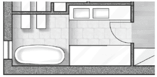 A parete
Potenzialmente tutte le vasche si possono accostare al muro, anche se tale posizione non dà risalto al design. Meglio riservarla a modelli piuttosto lineari e con i bordi sottili, così da poter utilizzare la rubinetteria a parete. A parete
Potenzialmente tutte le vasche si possono accostare al muro, anche se tale posizione non dà risalto al design. Meglio riservarla a modelli piuttosto lineari e con i bordi sottili, così da poter utilizzare la rubinetteria a parete.