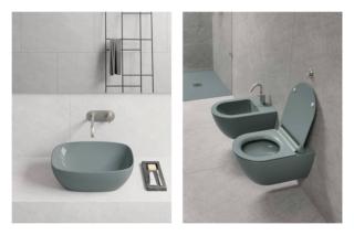 Lavabo Nubes 50x35 Agave Lucico
Wc Pura 50x36F Agave Dual Glaze+