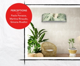 climatizzatore Haori Toshiba cover Perceptions vincitore contest con Rubelli NABA climatizzatore Haori Toshiba cover Perceptions vincitore contest con Rubelli NABA