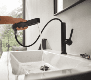 Finoris, miscelatore con doccetta estraibile Finoris, miscelatore con doccetta estraibile