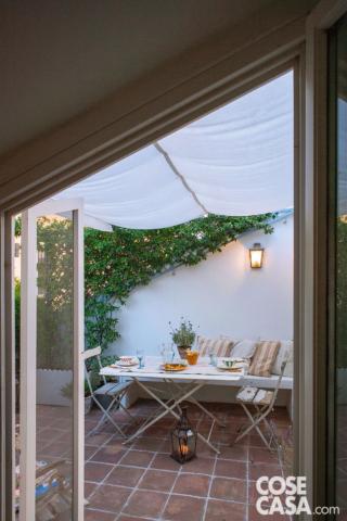 zona pranzo sul terrazzo zona pranzo sul terrazzo