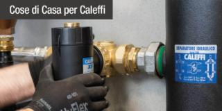 filtro defangatore Caleffi XF pulizia pompe calore